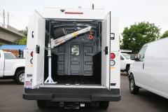Enclosed Service Body- operational position