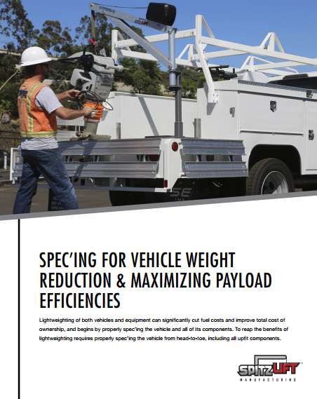 Spec’ing For Vehicle Weight Reduction & Maximizing Payload Efficiencies